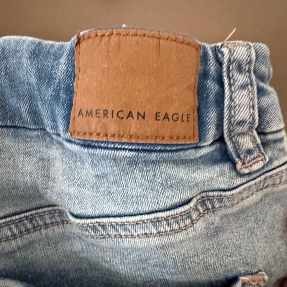 American Eagle Outfitters Light Blue short Jean Shorts - Picture 3 of 7